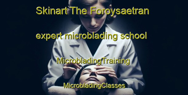 Skinart The Foroysaetran expert microblading school | #MicrobladingTraining #MicrobladingClasses #SkinartTraining-Norway