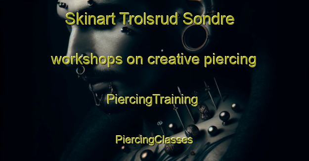 Skinart Trolsrud Sondre workshops on creative piercing | #PiercingTraining #PiercingClasses #SkinartTraining-Norway