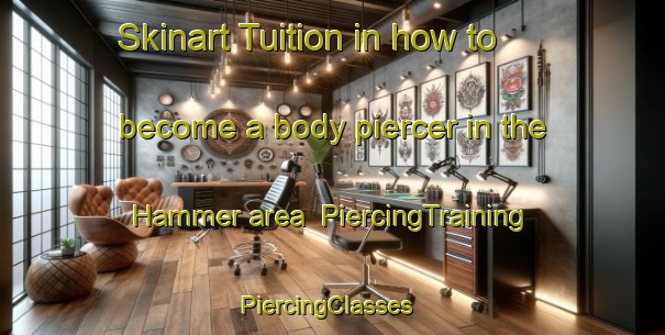 Skinart Tuition in how to become a body piercer in the Hammer area | PiercingTraining | PiercingClasses | SkinartTraining-Norway
