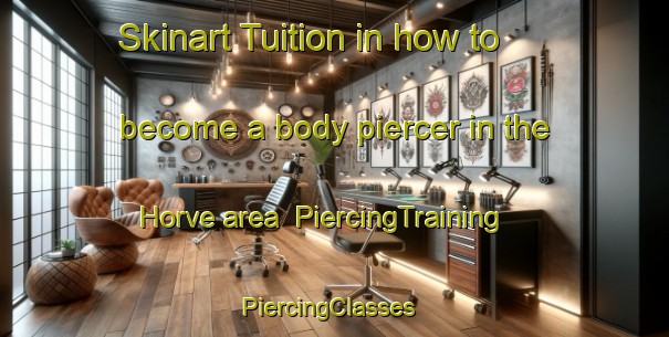 Skinart Tuition in how to become a body piercer in the Horve area | PiercingTraining | PiercingClasses | SkinartTraining-Norway